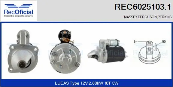 Starter (REC6025103.1)