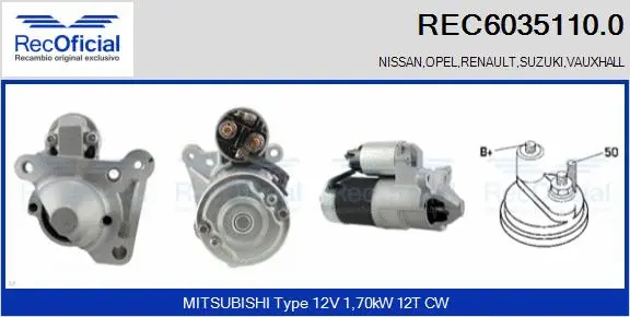 Starter (REC6035110.0)