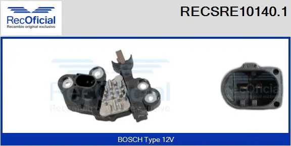 Alternator Regulator (RECSRE10140.1)