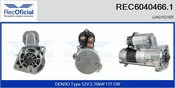 Starter (REC6040466.1)