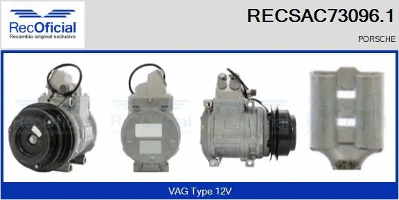 Compressor, air conditioning (RECSAC73096.1)