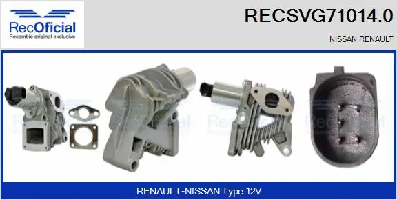 EGR Valve (RECSVG71014.0)