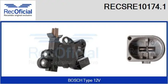 Alternator Regulator (RECSRE10174.1)
