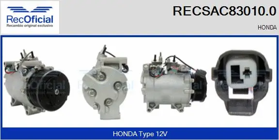 Compressor, air conditioning (RECSAC83010.0)