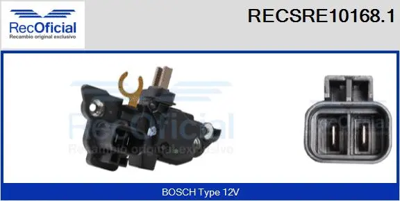 Alternator Regulator (RECSRE10168.1)
