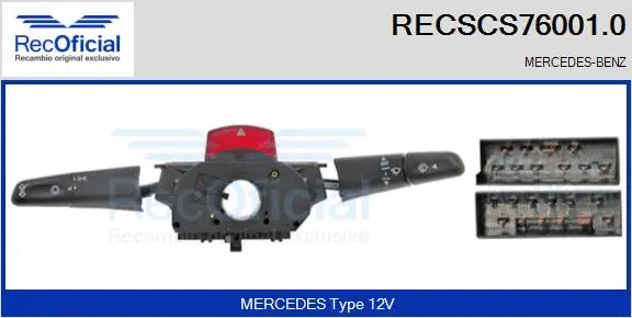 Steering Column Switch (RECSCS76001.0)