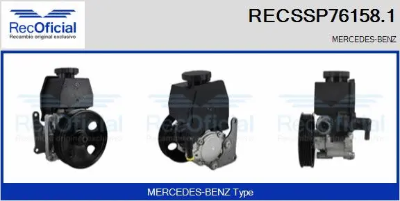 Hydraulic Pump, steering (RECSSP76158.1)