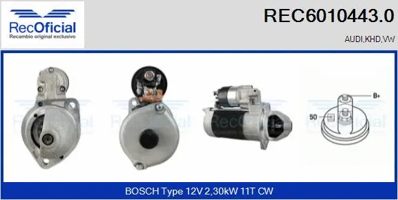 Starter (REC6010443.0)