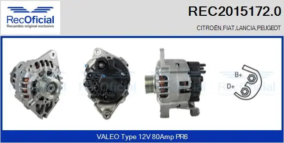 Alternator (REC2015172.0)
