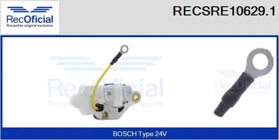 Alternator Regulator (RECSRE10629.1)