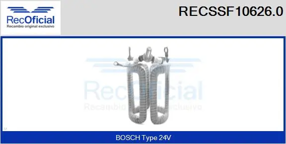Field Winding, starter (RECSSF10626.0)