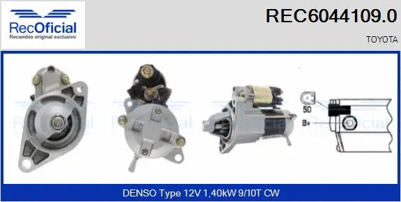 Starter (REC6044109.0)