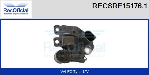 Alternator Regulator (RECSRE15176.1)