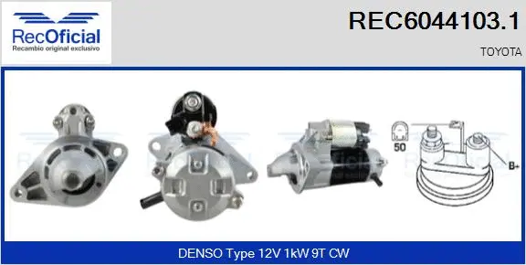Starter (REC6044103.1)