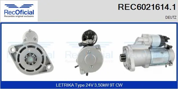 Starter (REC6021614.1)