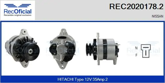 Alternator (REC2020178.2)
