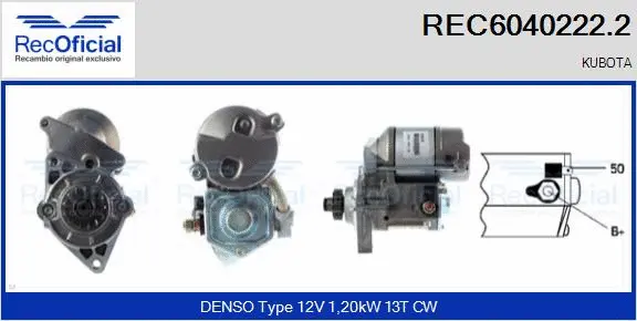 Starter (REC6040222.2)