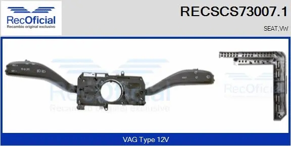 Steering Column Switch (RECSCS73007.1)