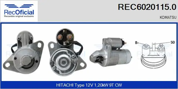 Starter (REC6020115.0)