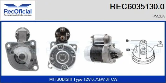 Starter (REC6035130.0)