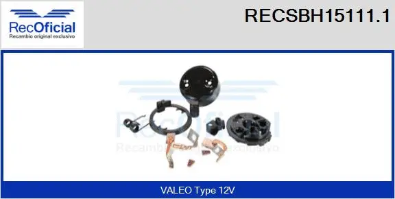 Holder, carbon brushes (RECSBH15111.1)