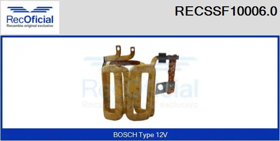 Field Winding, starter (RECSSF10006.0)