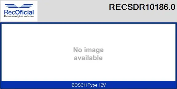 Pinion, starter (RECSDR10186.0)