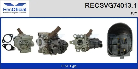 EGR Valve (RECSVG74013.1)