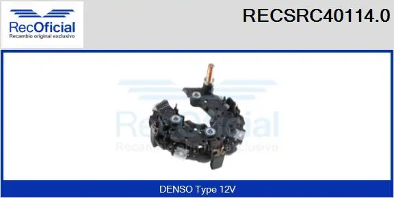 Rectifier, alternator (RECSRC40114.0)