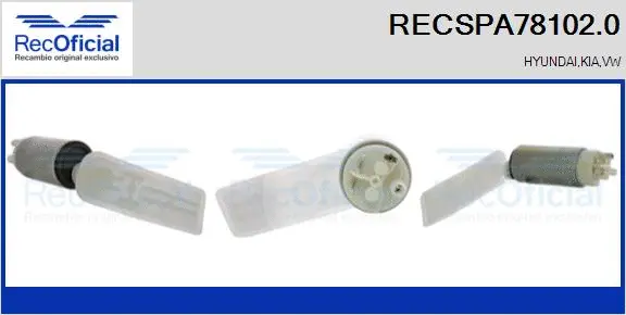 Fuel Pump (RECSPA78102.0)