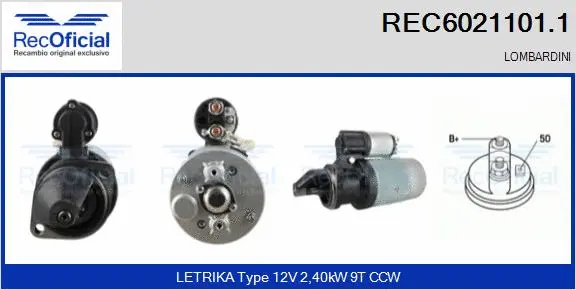 Starter (REC6021101.1)