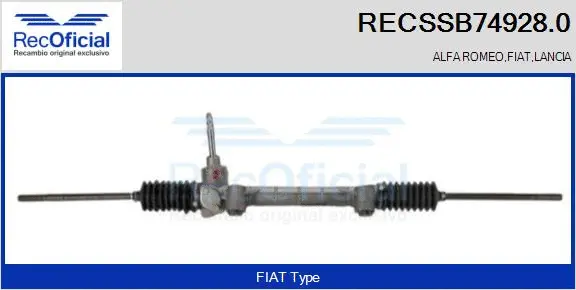 Steering Gear (RECSSB74928.0)