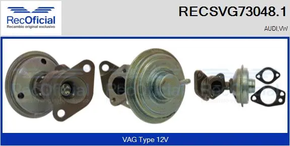 EGR Valve (RECSVG73048.1)