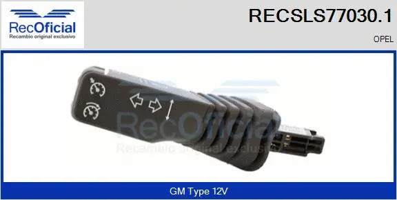 Steering Column Switch (RECSLS77030.1)