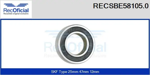 Bearing (RECSBE58105.0)