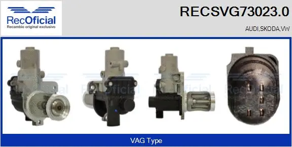 EGR Valve (RECSVG73023.0)