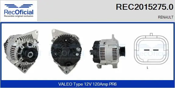 Alternator (REC2015275.0)
