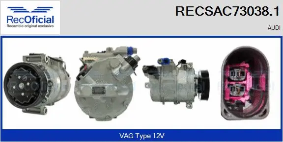 Compressor, air conditioning (RECSAC73038.1)