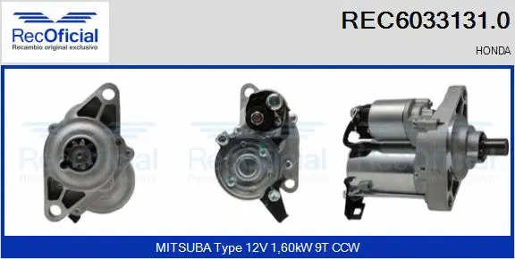 Starter (REC6033131.0)