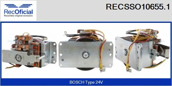 Solenoid Switch, starter (RECSSO10655.1)