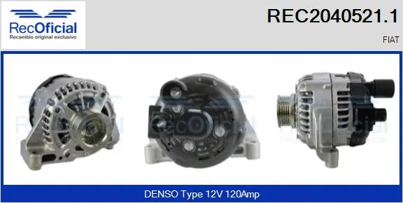 Alternator (REC2040521.1)