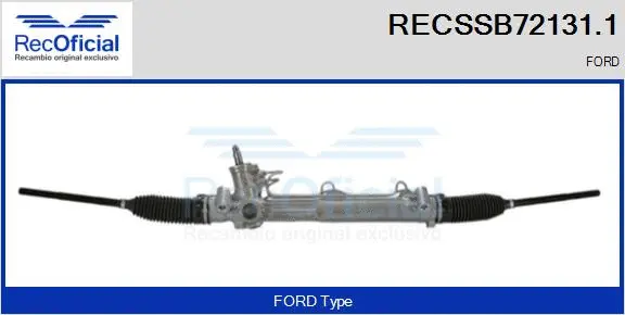 Steering Gear (RECSSB72131.1)