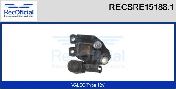 Alternator Regulator (RECSRE15188.1)