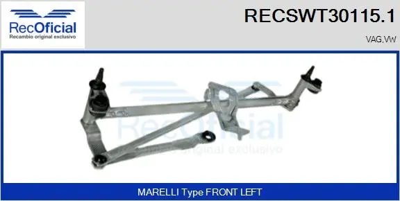 Wiper Linkage (RECSWT30115.1)