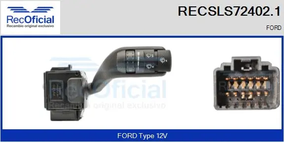 Steering Column Switch (RECSLS72402.1)
