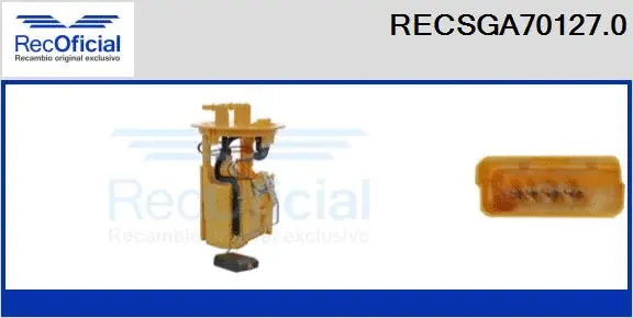 Fuel Feed Unit (RECSGA70127.0)