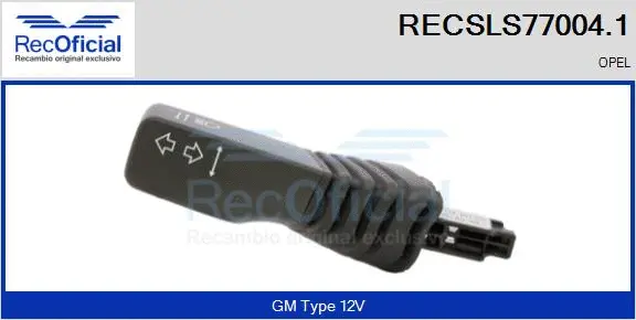 Steering Column Switch (RECSLS77004.1)