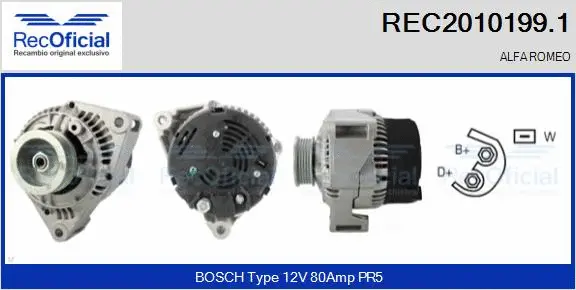 Alternator (REC2010199.1)