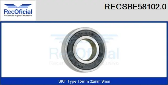 Bearing (RECSBE58102.0)