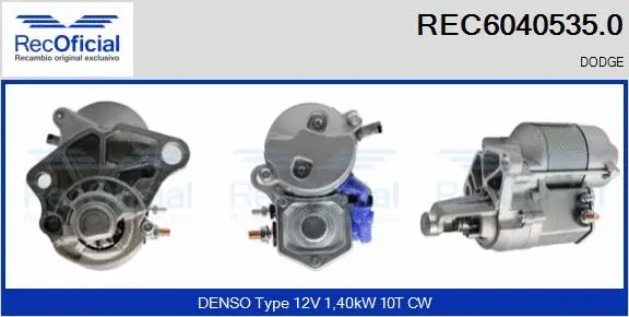 Starter (REC6040535.0)